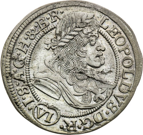 VI Grajciar 1677 - averz