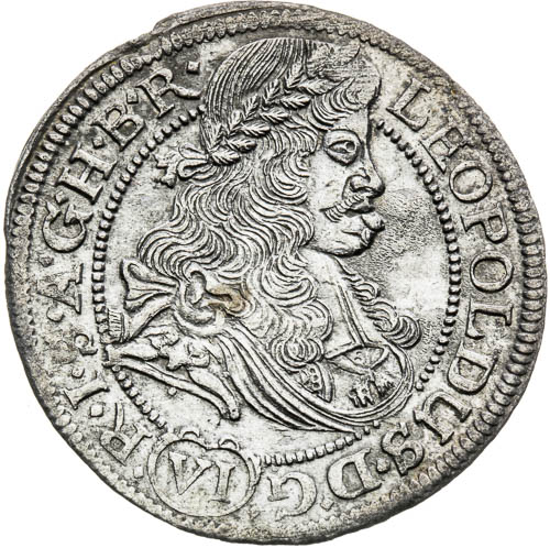 VI Grajciar 1674 - averz