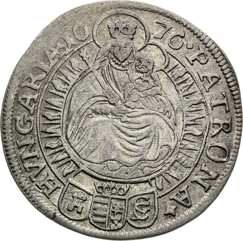 VI Krejcar 1676 - revers