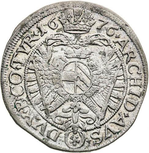 VI Krejcar 1676 - revers