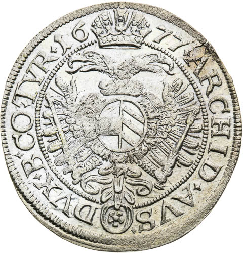 VI Krejcar 1677 - revers