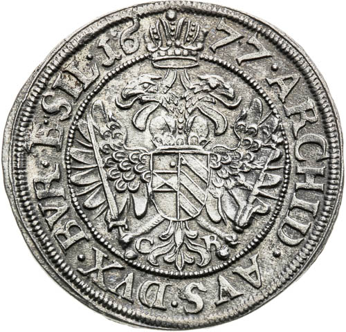 VI Krejcar 1677 - revers