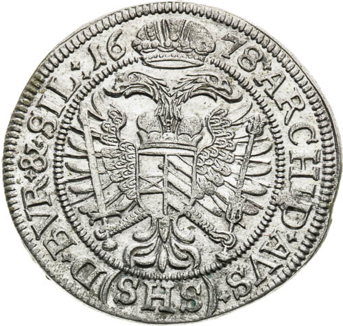 VI Kreutzer 1678 - back
