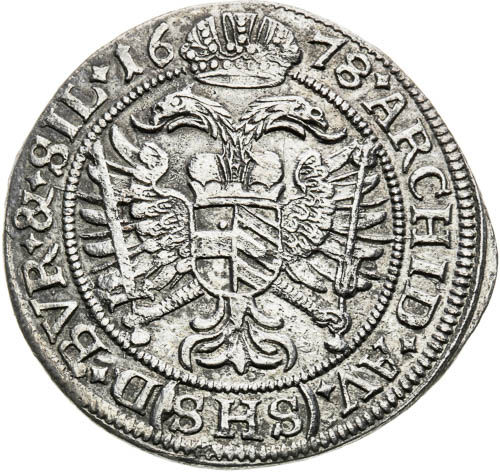 VI Kreutzer 1678 - back