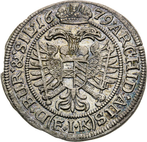 VI Kreutzer 1679 - back