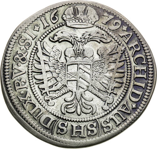 VI Kreutzer 1679 - back