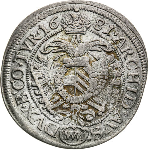VI Kreutzer 1681 - back
