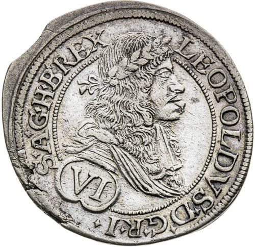 VI Kreutzer 1682 - front
