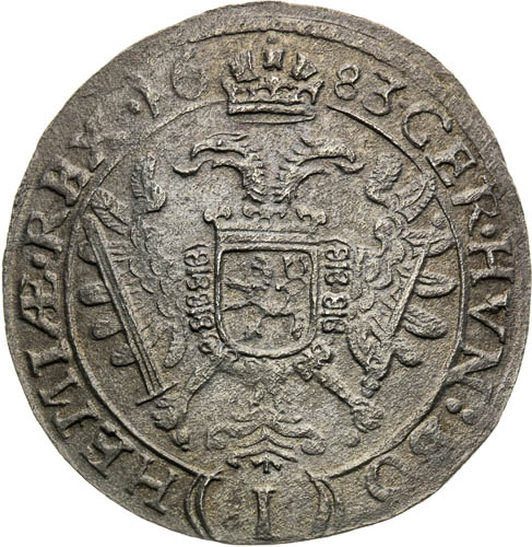 VI Kreutzer 1683 - back