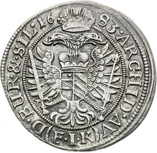 VI Kreutzer 1683 - back