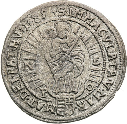 VI Grajciar 1685 - reverz
