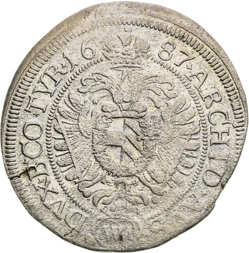 VI Grajciar 1687 - reverz
