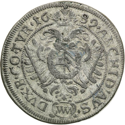 VI Grajciar 1689 - reverz