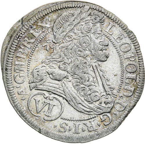 VI Grajciar 1691 - averz