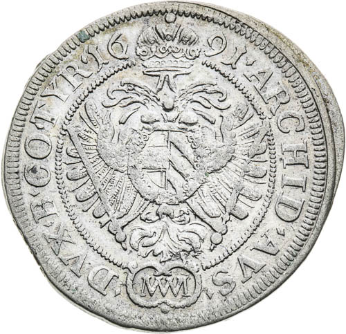 VI Grajciar 1691 - reverz