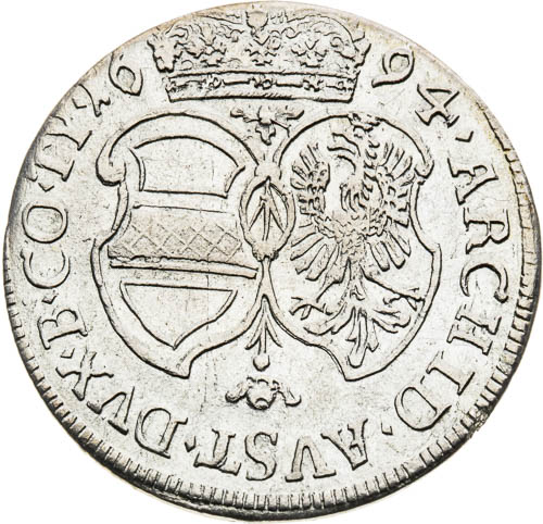 VI Grajciar 1694 - reverz