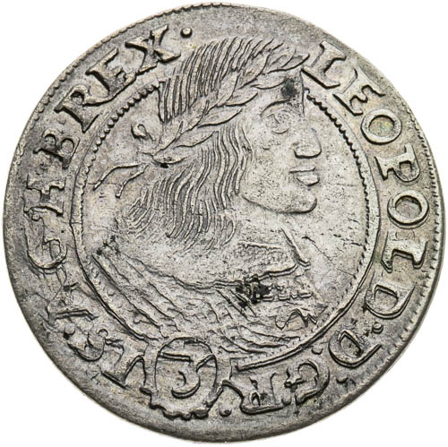 3 Grajciar 1659 - averz