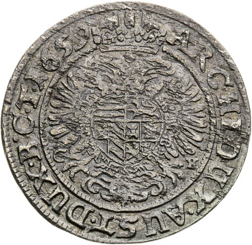 3 Grajciar 1659 - reverz
