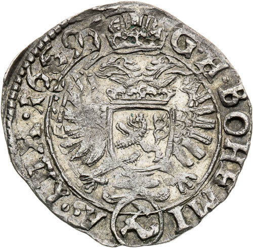 3 Grajciar 1659 - reverz