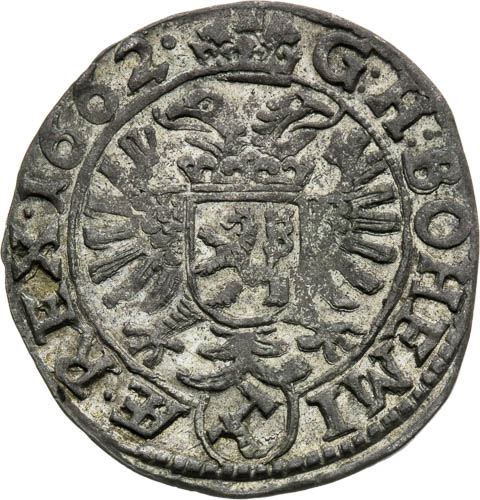 3 Grajciar 1662 - reverz