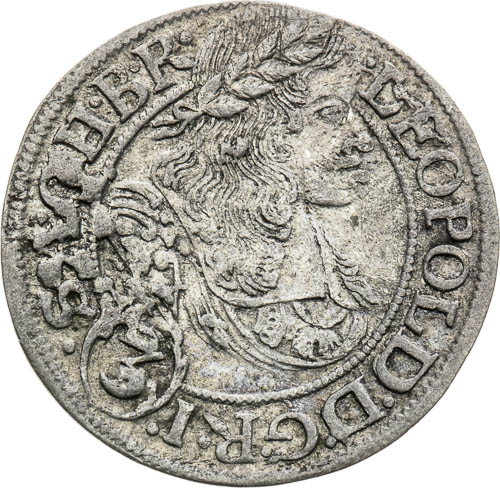 3 Grajciar 1668 - averz