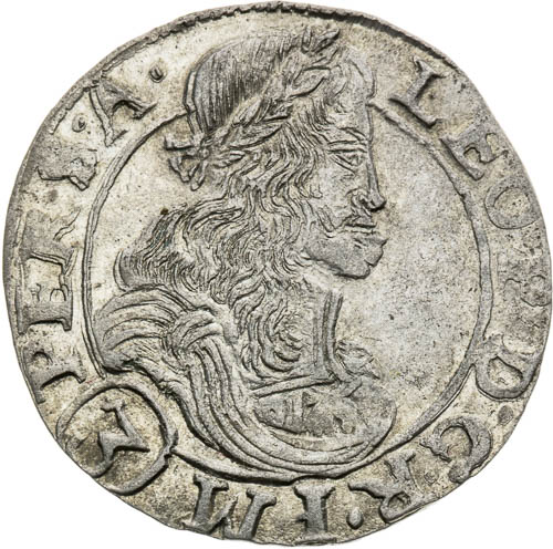3 Grajciar 1676 - averz