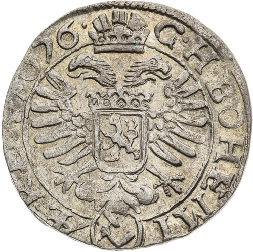 3 Grajciar 1676 - reverz