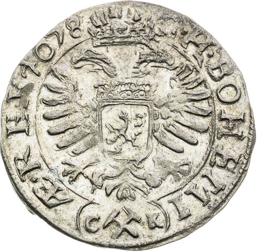 3 Grajciar 1678 - reverz