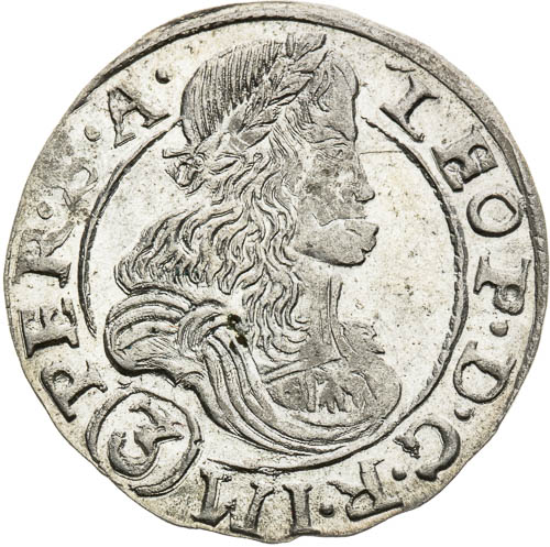 3 Grajciar 1679 - averz