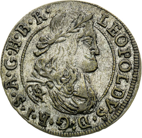 3 Grajciar 1681 - averz
