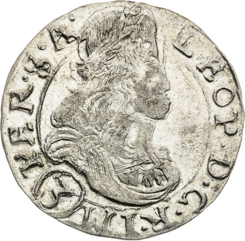 3 Grajciar 1683 - averz