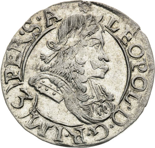 3 Grajciar 1689 - averz