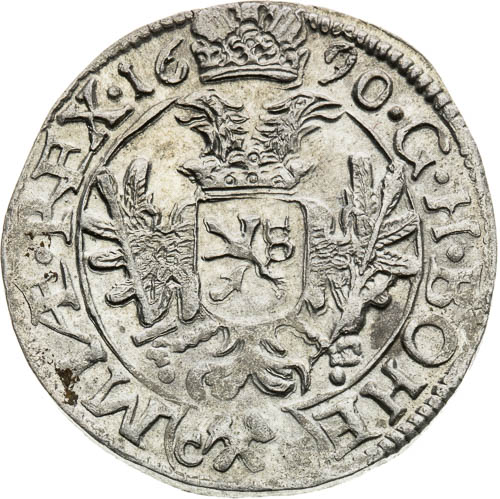 3 Grajciar 1690 - reverz