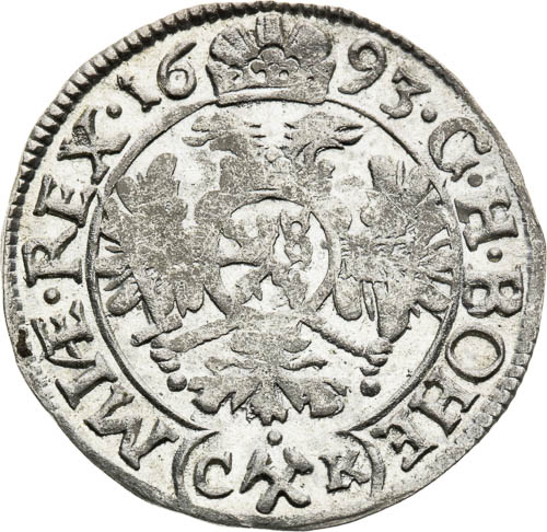 3 Grajciar 1693 - reverz