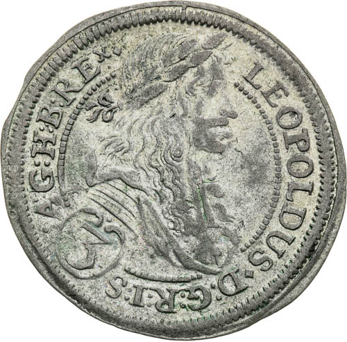 3 Grajciar 1693 - averz