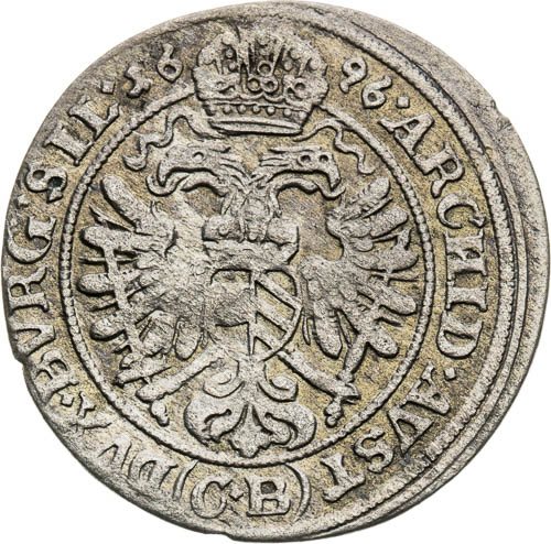 3 Grajciar 1696 - reverz