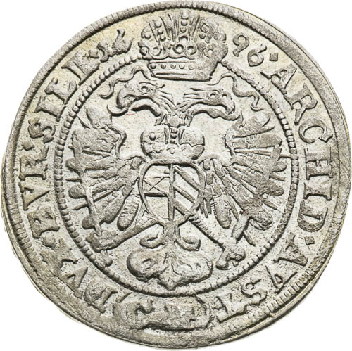 3 Grajciar 1696 - reverz