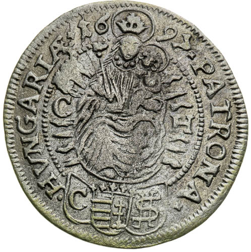 3 Grajciar 1697 - reverz