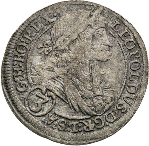 3 Grajciar 1698 - averz