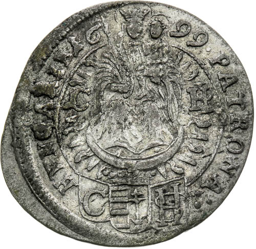 3 Grajciar 1699 - reverz