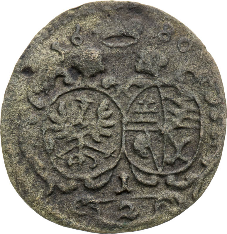 1/2 Grajciar 1680 - averz