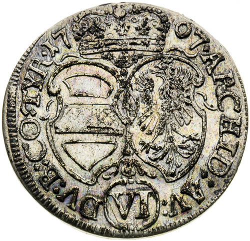 VI Kreutzer 1707 - back