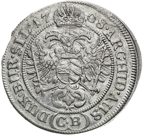 VI Kreutzer 1708 - back