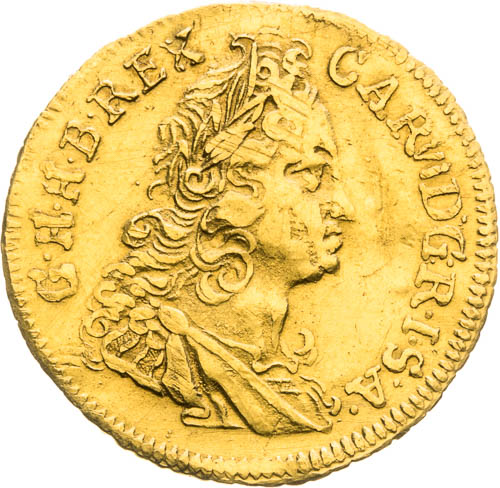 1/4 Ducat 1726 - front
