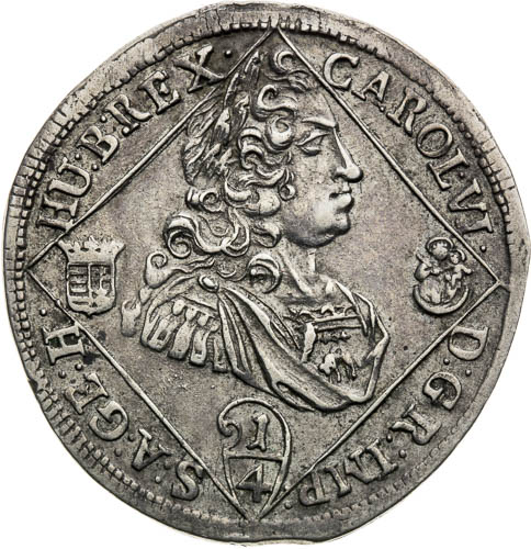 1/4 Tolar 1732 - avers