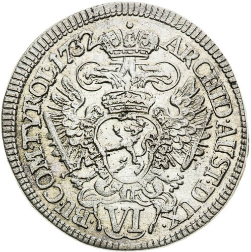 VI Grajciar 1732 - reverz