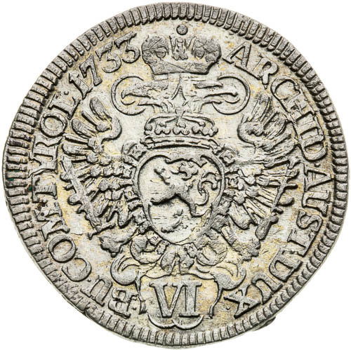VI Grajciar 1733 - reverz