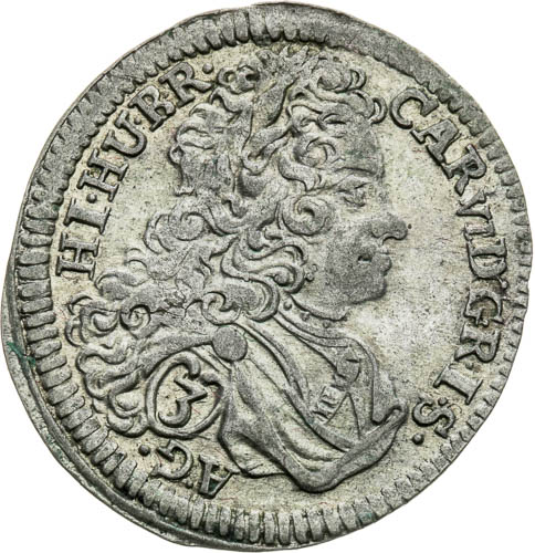 3 Grajciar 1712 - averz