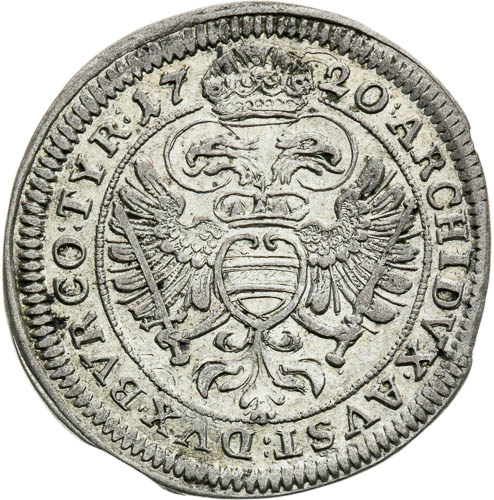 3 Grajciar 1720 - reverz