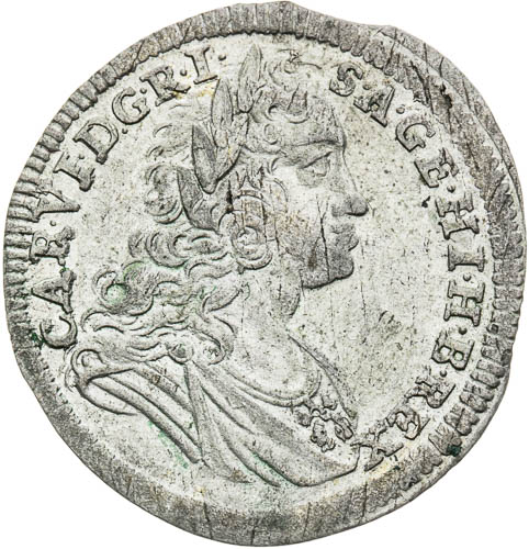 3 Grajciar 1723 - averz